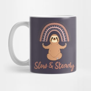 Slow & Steady Sloth Spirit Animal Mug